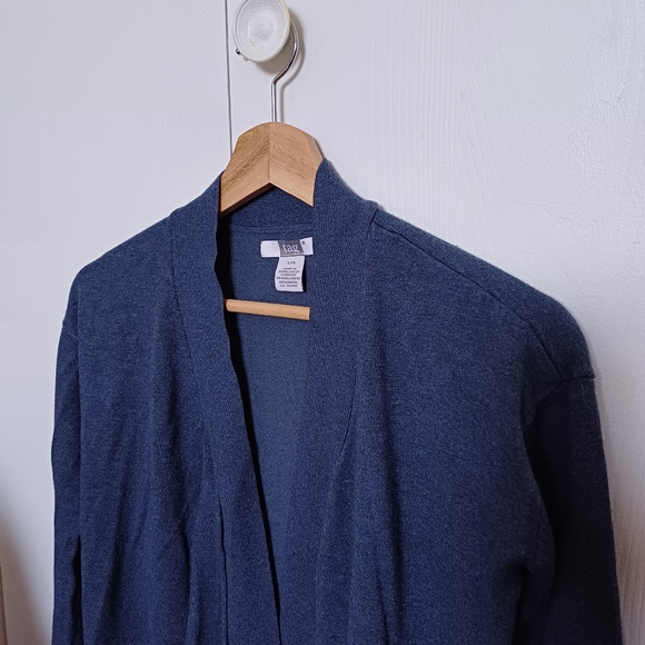 Tag Blue Women's Viscose Cardigan with Pockets Size L - Picture 6 of 12